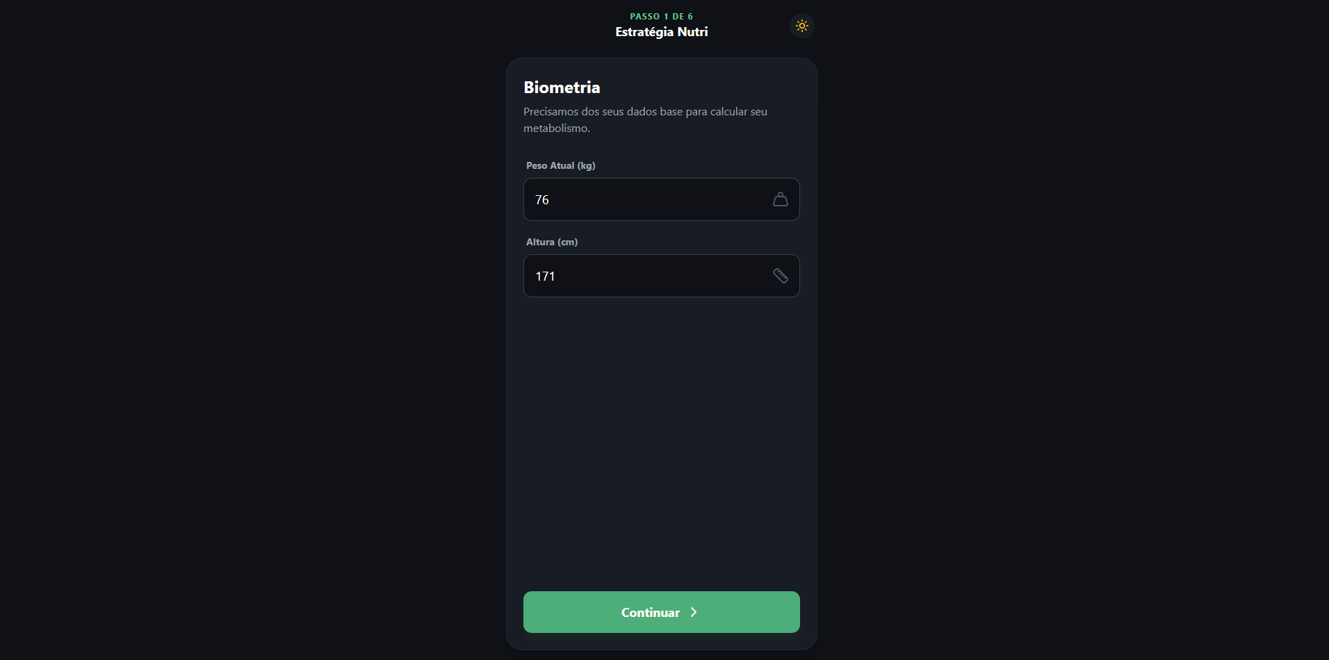 Estratégia Biometria
